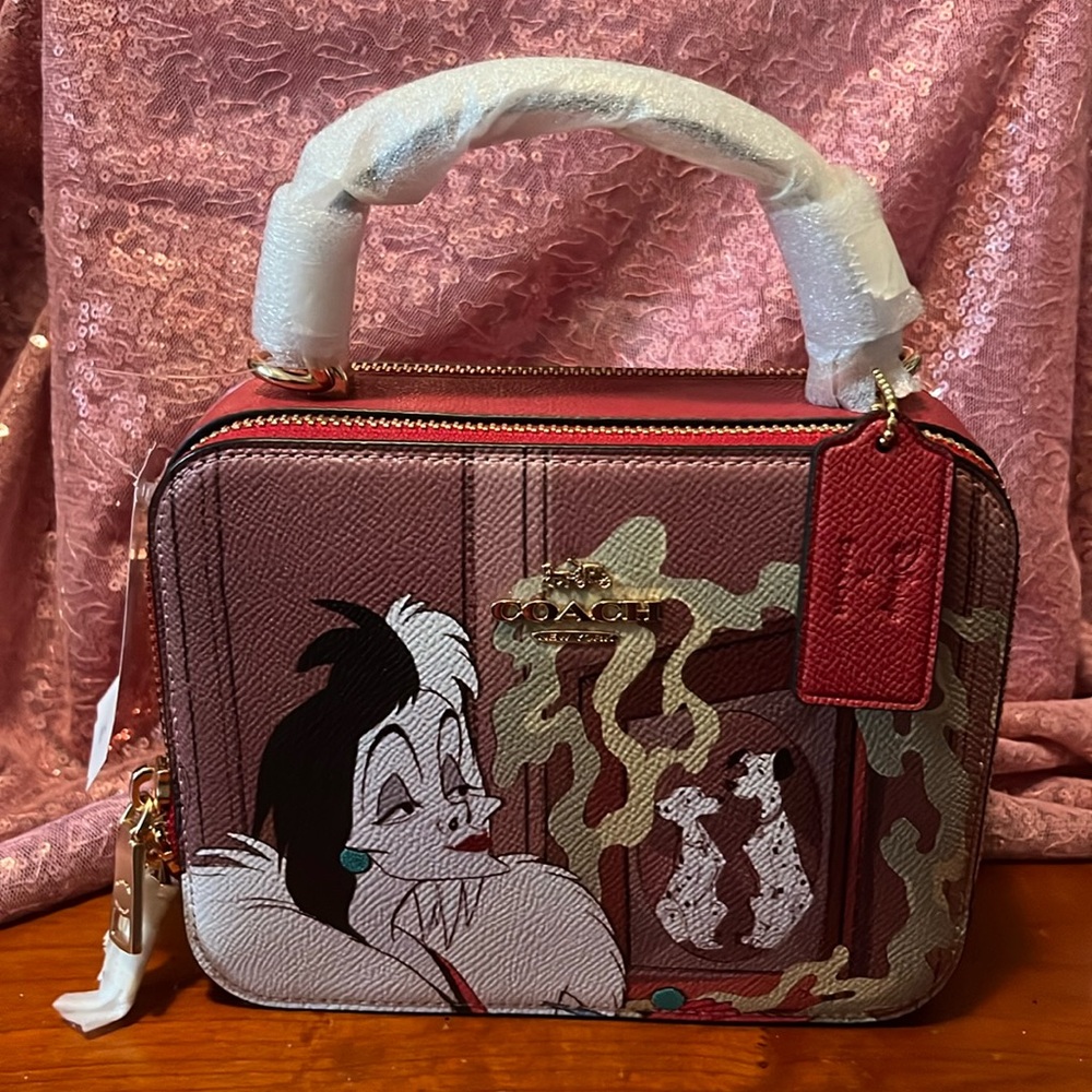 Coach Disney X Disney Crula Box Purse
